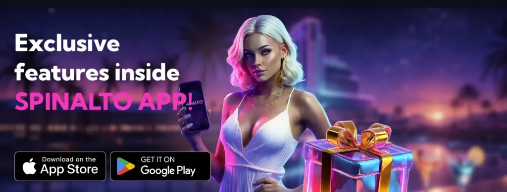 Mobiel spelen bij SpinAlto